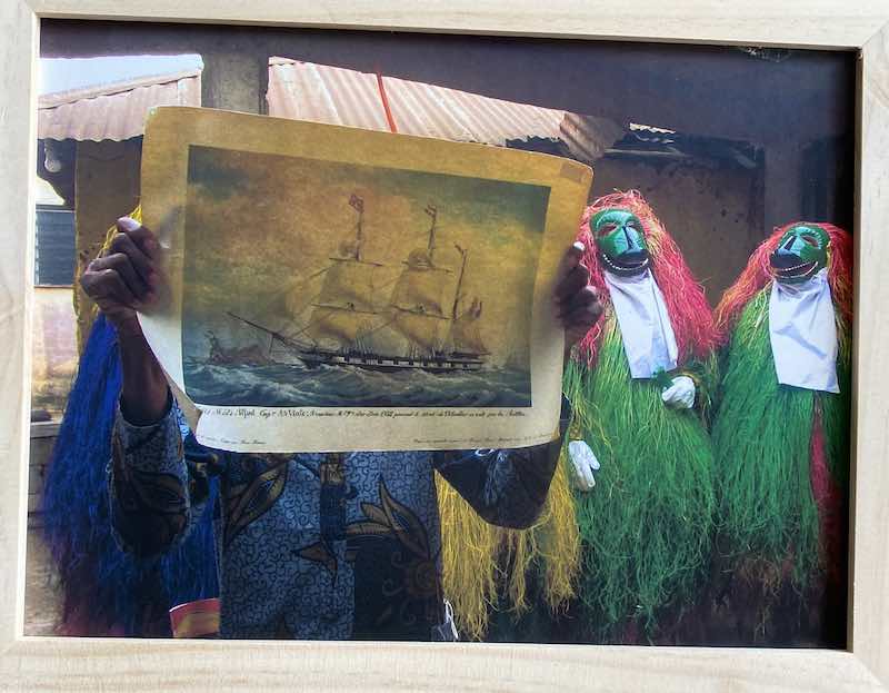 Sur les traces de l'esclavage, au Bénin, expo Rossila Goussanou